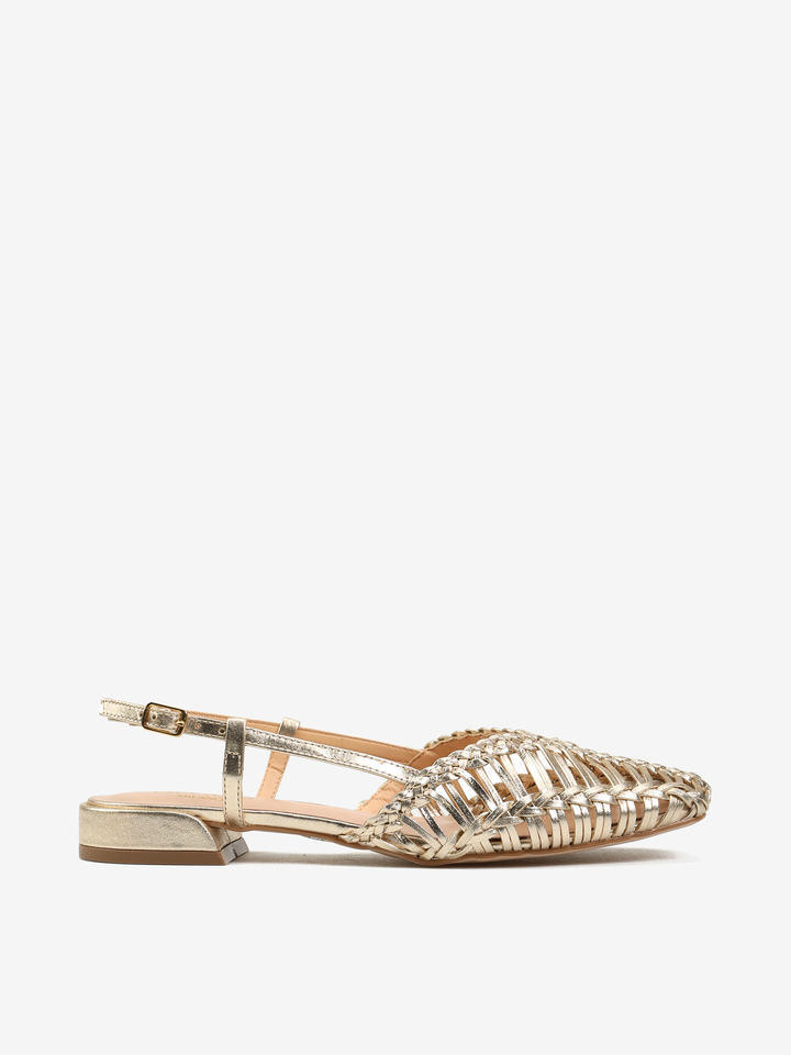 ZŁOTE SANDAŁY HEGO'S Milano