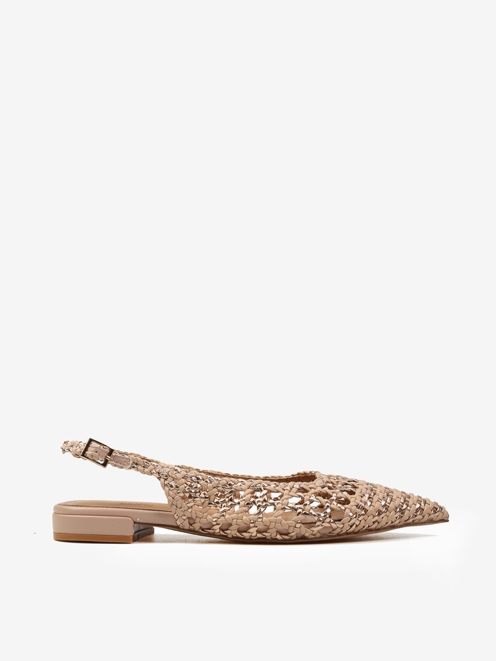 BALERINY Z ODKRYTĄ PIĘTĄ  HEGO'S Milano