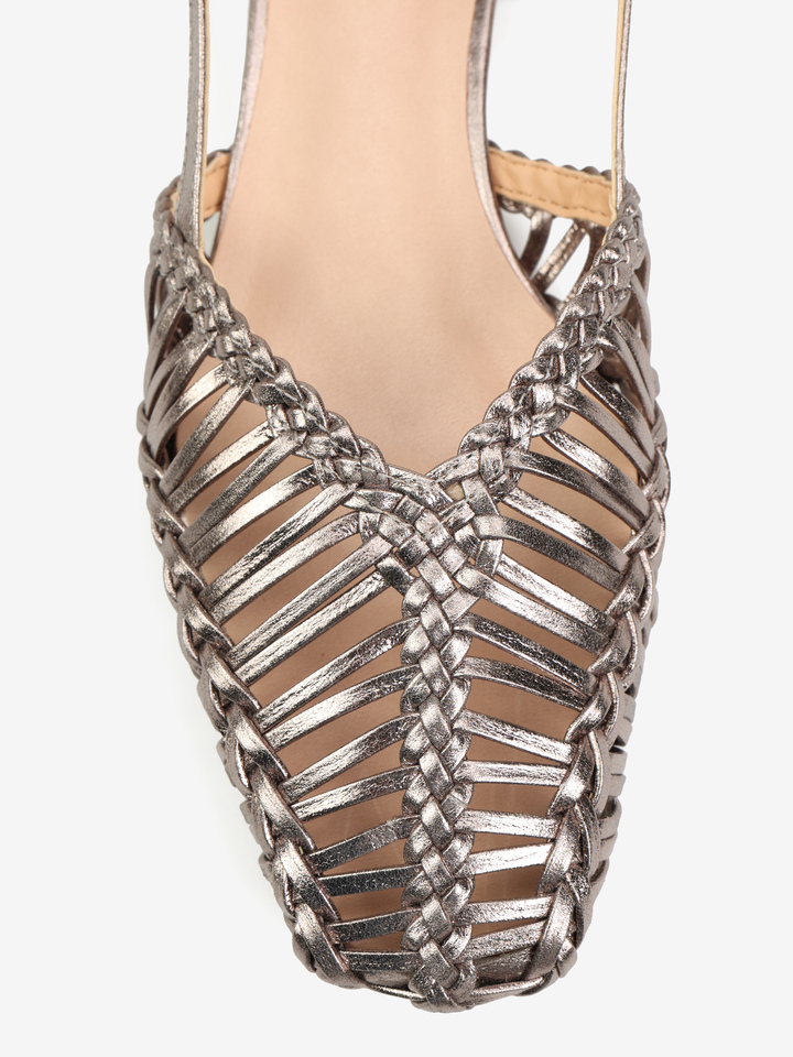 SANDAŁY Z PLECIONKI HEGO'S Milano