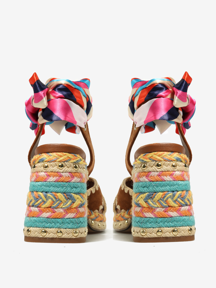 SANDAŁY NA PLATFORMIE HEGO'S Milano