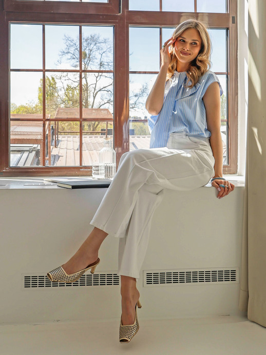 KLAPKI HEGO'S Milano F66153 CRISTAL OURO LIGHT