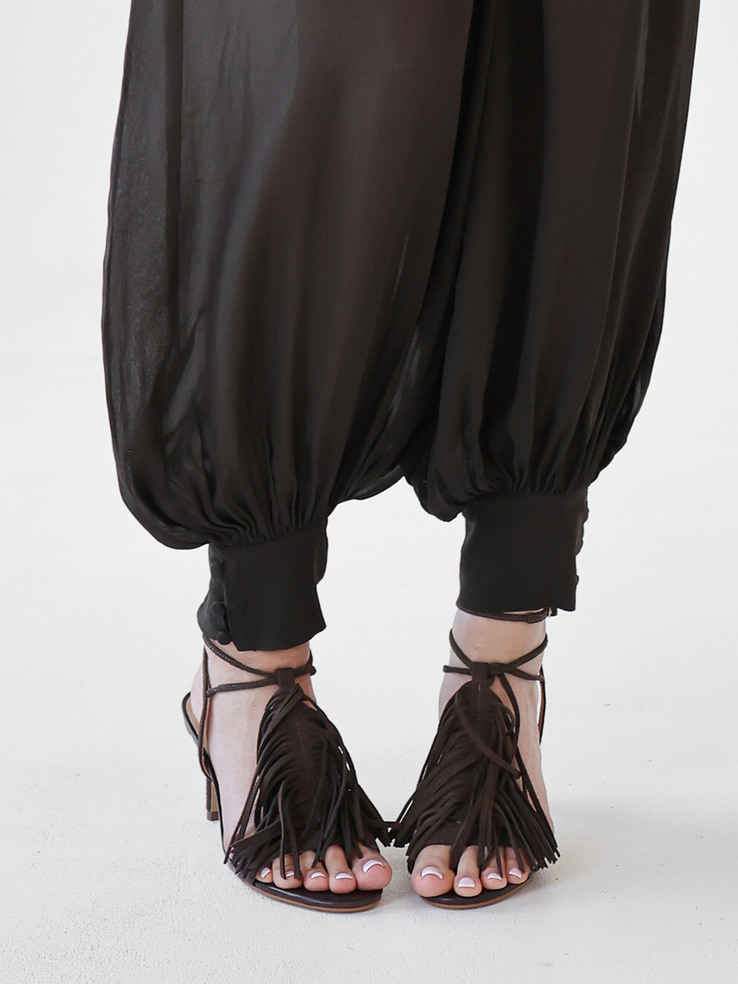 SANDAŁY HEGO'S MILANO 2727-A1 CAMOSCIO EXPRESSO