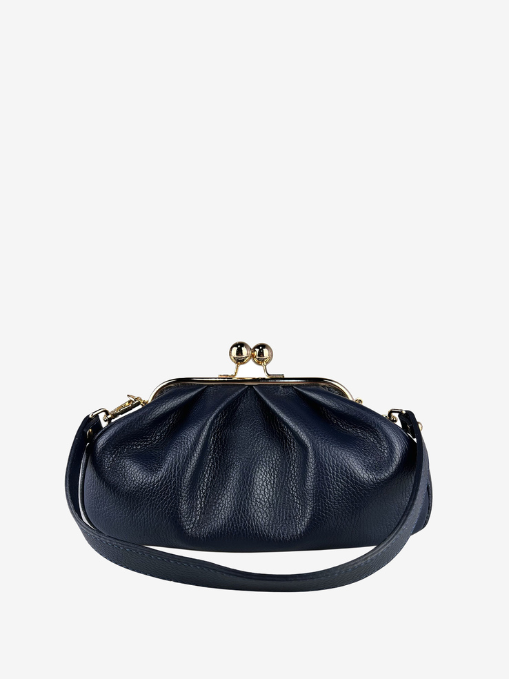 TOREBKA DAMSKA HEGO'S Milano 9136S MARTELLATO BLU NAVY