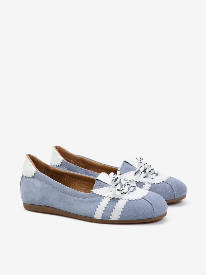 NIEBIESKIE BALERINY  HEGO'S Milano