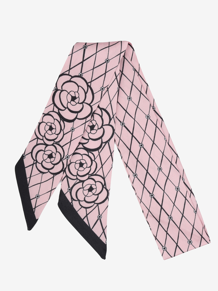 APASZKA DAMSKA HEGO'S Milano FOULARD TESSUTO DOLCE ROSA