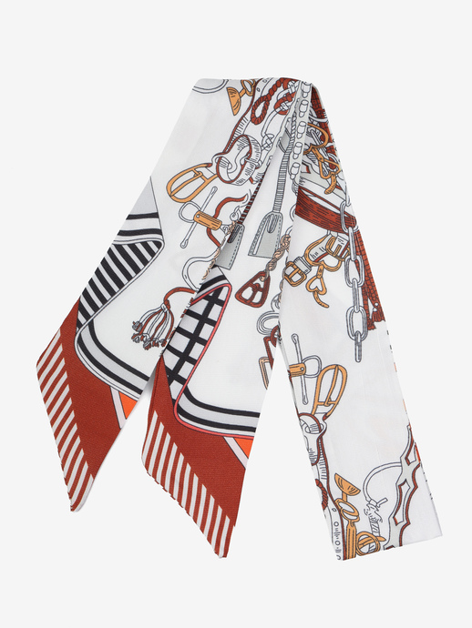 APASZKA DAMSKA HEGO'S Milano FOULARD TESSUTO SELLA CUOIO