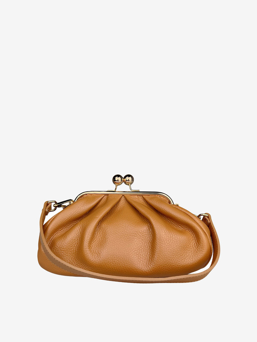 TOREBKA DAMSKA HEGO'S Milano 9136S MARTELLATO CUOIO