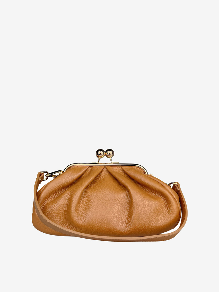 TOREBKA DAMSKA HEGO'S Milano 9136S MARTELLATO CUOIO