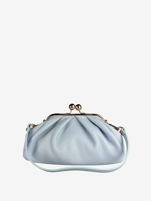 TOREBKA DAMSKA HEGO'S Milano 9136S MARTELLATO CELESTE