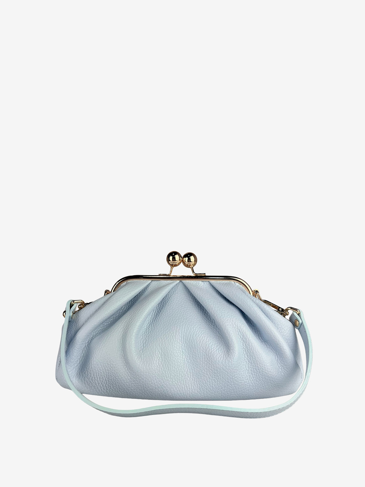 TOREBKA DAMSKA HEGO'S Milano 9136S MARTELLATO CELESTE