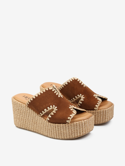 KLAPKI HEGO'S Milano 4704 CROSTA CUOIO