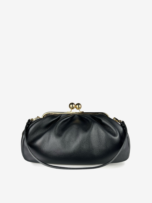 TOREBKA DAMSKA HEGO'S Milano 9136S MARTELLATO NERO