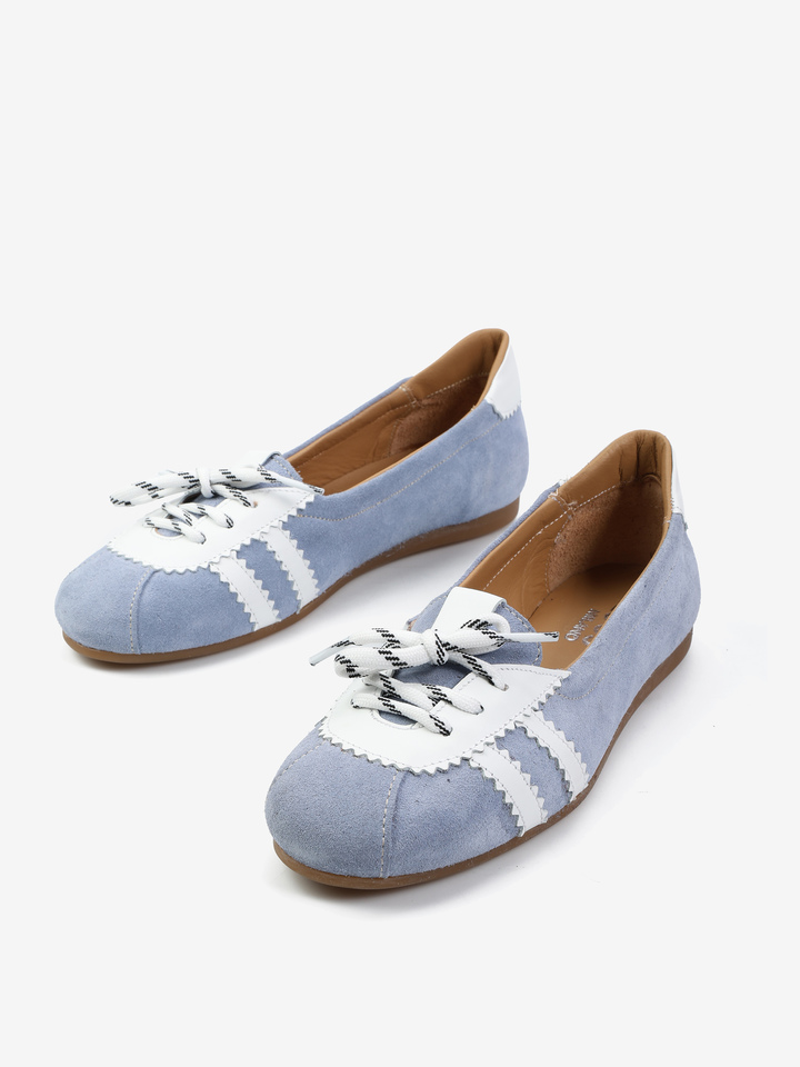 NIEBIESKIE BALERINY  HEGO'S Milano