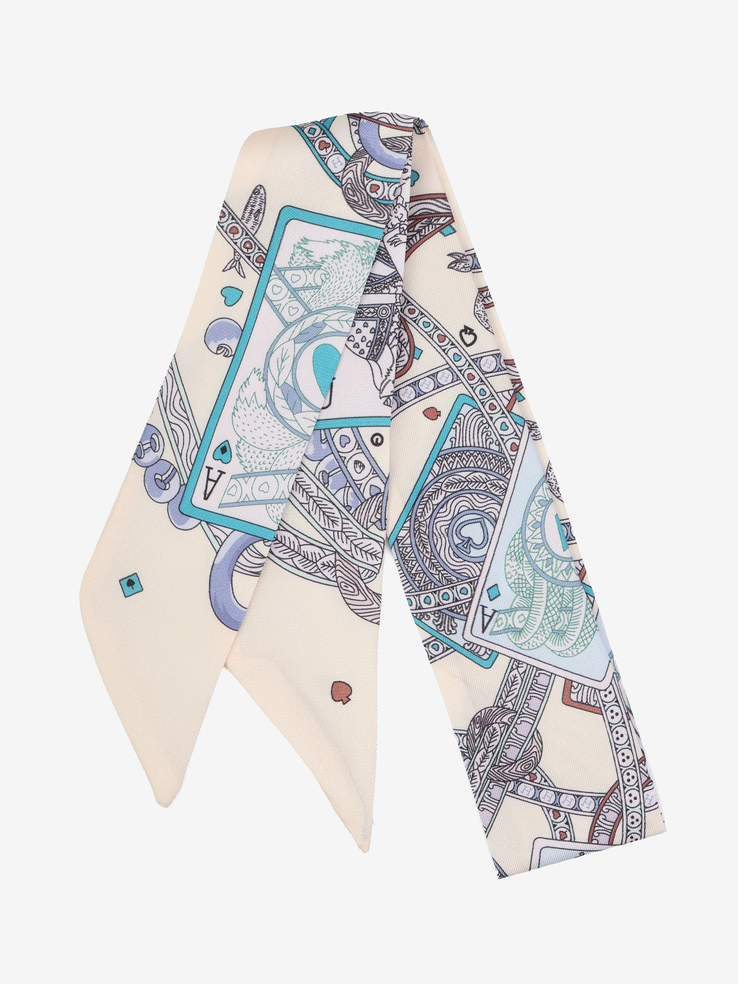 APASZKA DAMSKA HEGO'S Milano FOULARD TESSUTO ORNATO