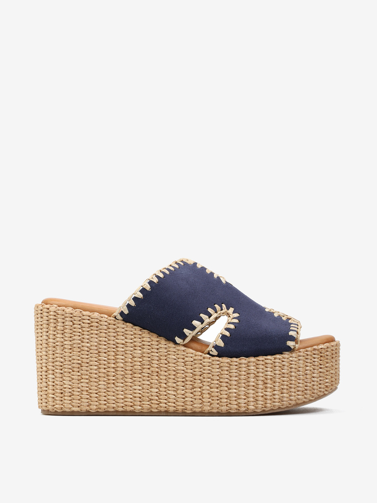 KLAPKI HEGO'S Milano 4704 CROSTA BLU