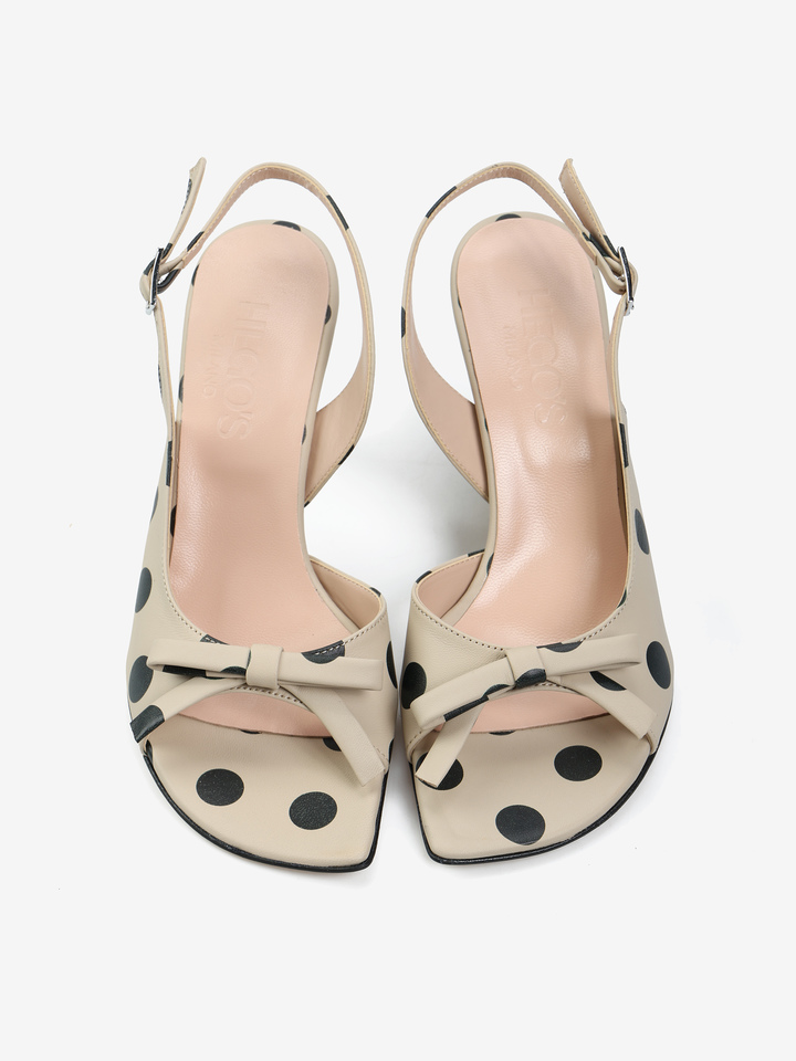 SANDAŁY Z KOKARDĄ HEGO'S Milano