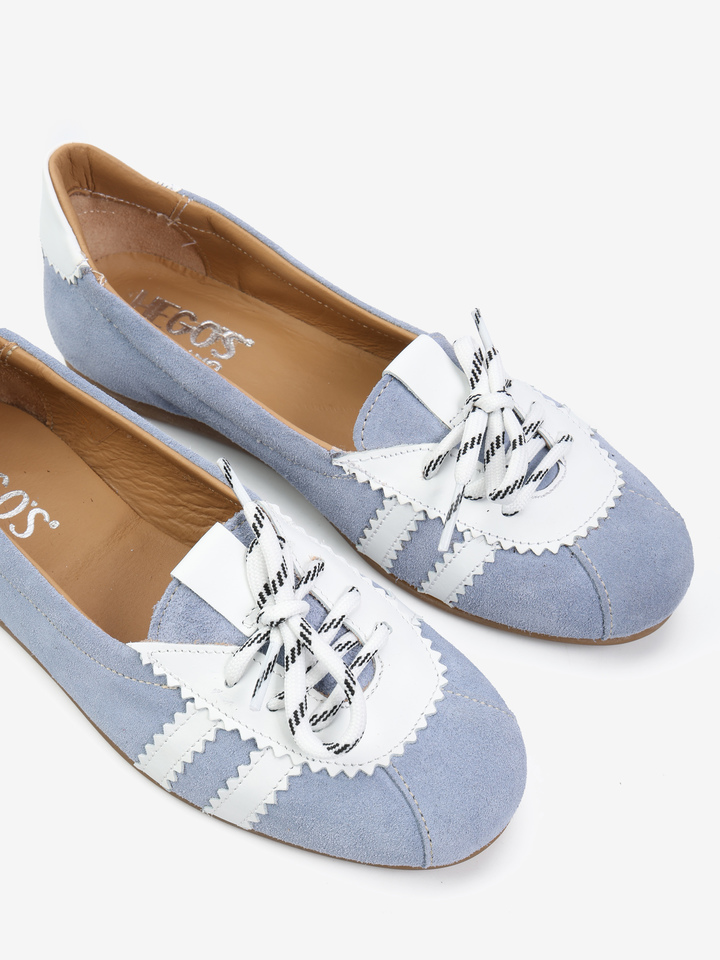 NIEBIESKIE BALERINY  HEGO'S Milano