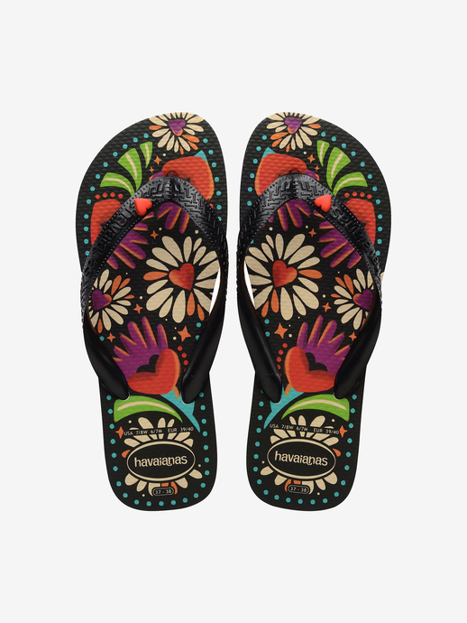KLAPKI HAVAIANAS HAV TOP BEGONIA BLACK
