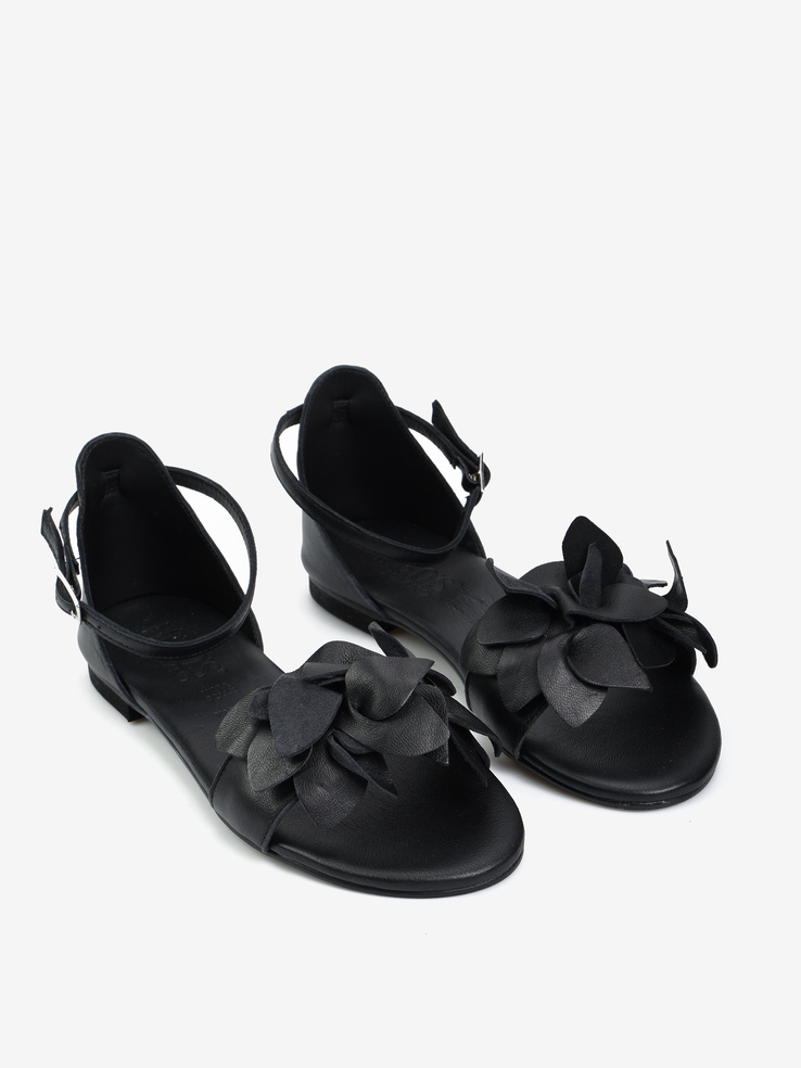 SANDAŁY HEGO'S Milano G10 GUANTINO NERO