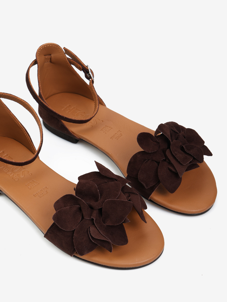 SANDAŁY HEGO'S Milano G10 CAMOSCIO T.MORO