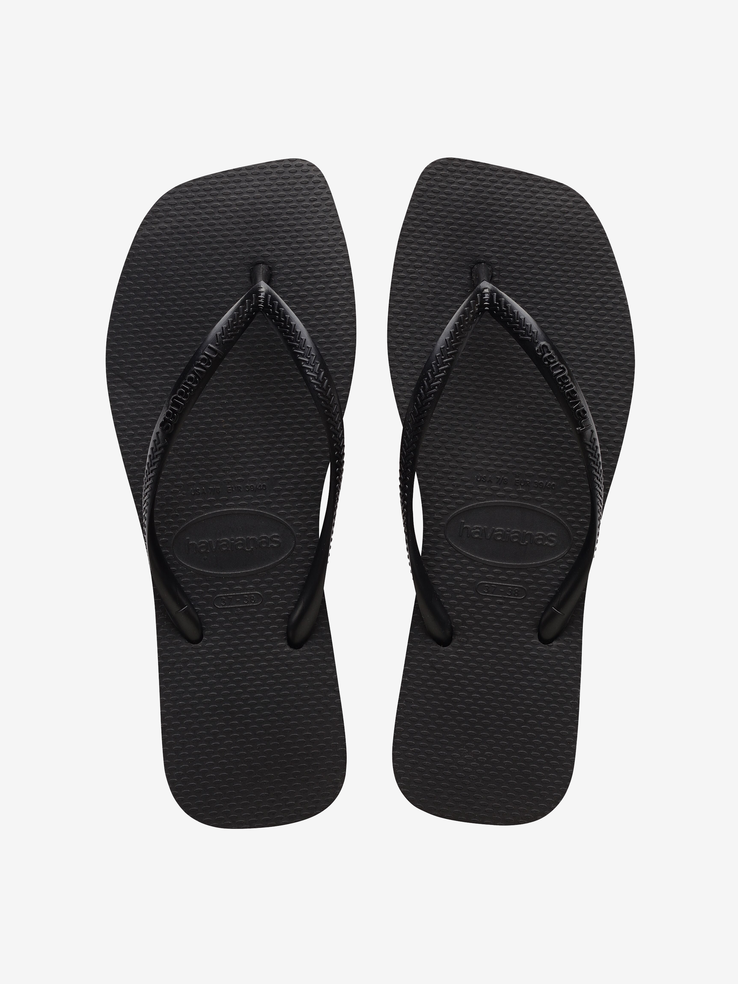 KLAPKI HAVAIANAS HAV SQUARE BLACK
