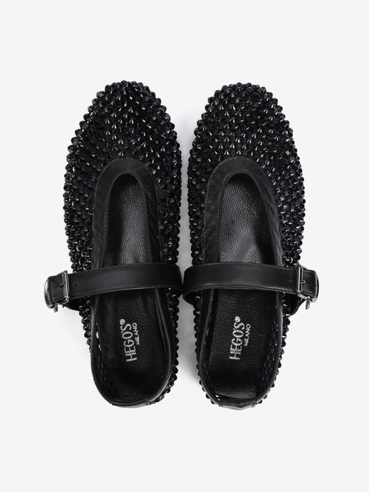 BALERINY HEGO'S Milano 5860 SWAROSKY BLACK SIYAH