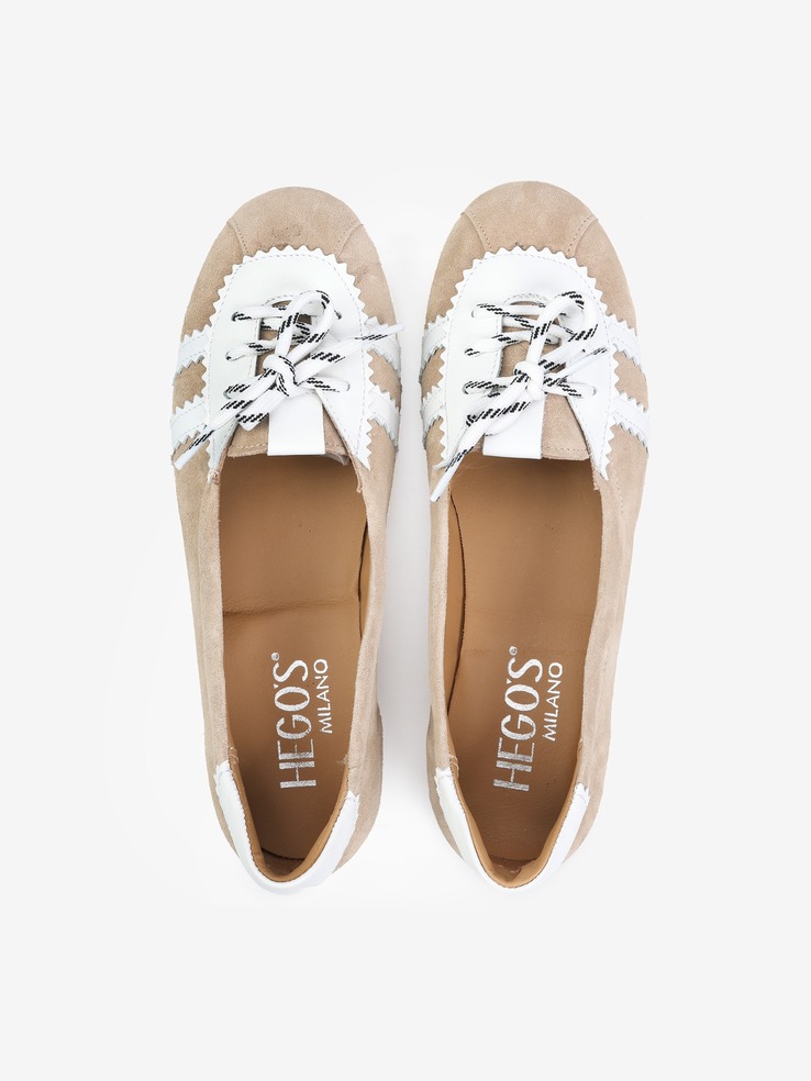 BALERINY HEGO'S Milano 94 CAMOSCIO CORDA