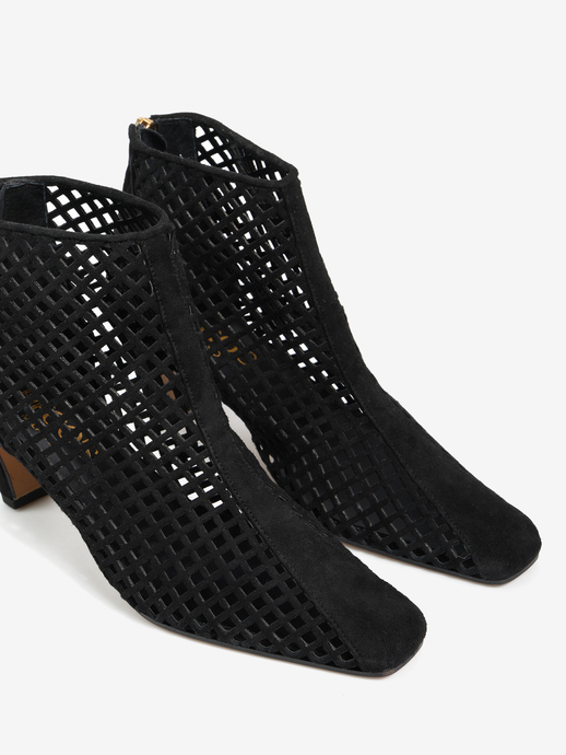 BOTKI HEGO'S Milano S478 CAMOSCIO NERO