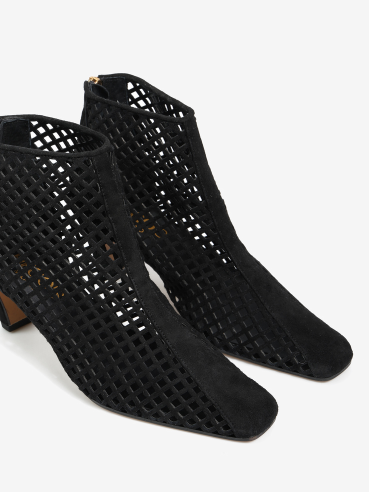 BOTKI HEGO'S Milano S478 CAMOSCIO NERO