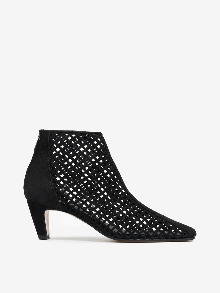 BOTKI HEGO'S Milano S478 CAMOSCIO NERO