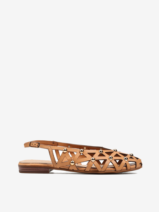 BALERINY HEGO'S Milano 124025 PELLE COCONUT