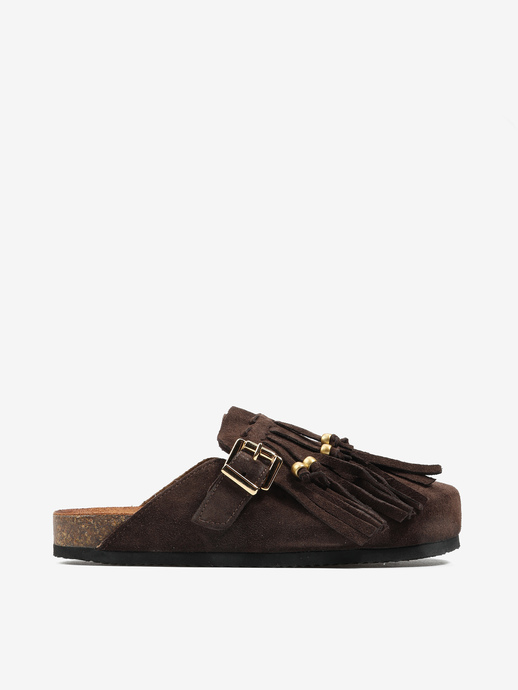 KLAPKI HEGO'S Milano CF03 VELOUR TERRA