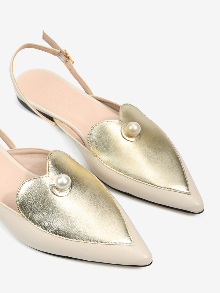 ELEGANCKIE BALERINY  HEGO'S Milano