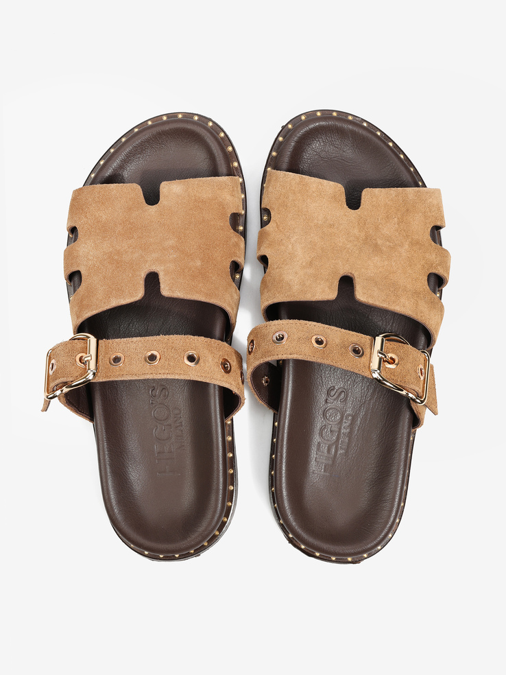 KLAPKI HEGO'S Milano D27176 SUEDE SIGARO