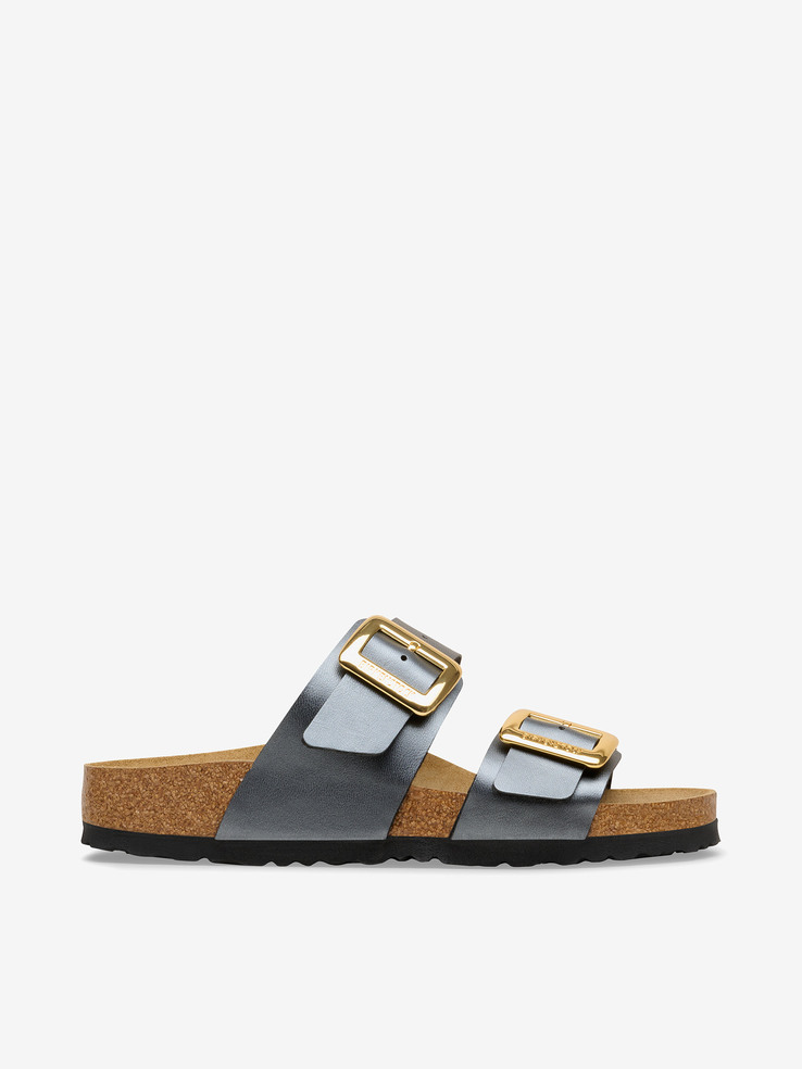 KLAPKI BIRKENSTOCK SYDNEY CUSHION BBF METALLIC BLACK