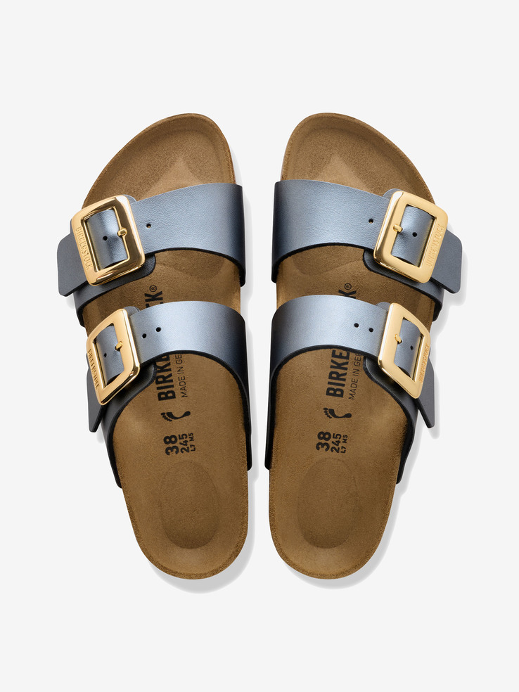 KLAPKI BIRKENSTOCK SYDNEY CUSHION BBF METALLIC BLACK