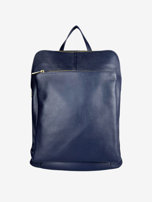 PLECAK HEGO'S Milano 3202 MARTELLATO BLU NAVY