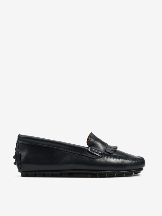 MOKASYNY HEGO'S Milano 103 PELLE BLU
