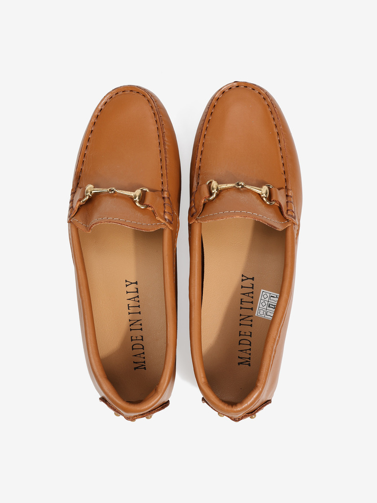 MOKASYNY HEGO'S Milano 108 PELLE CUOIO