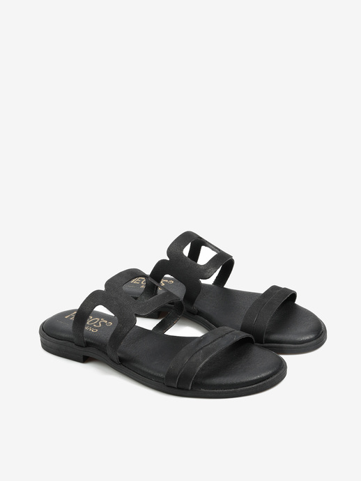 KLAPKI HEGO'S Milano CAPRI VITELLO NERO
