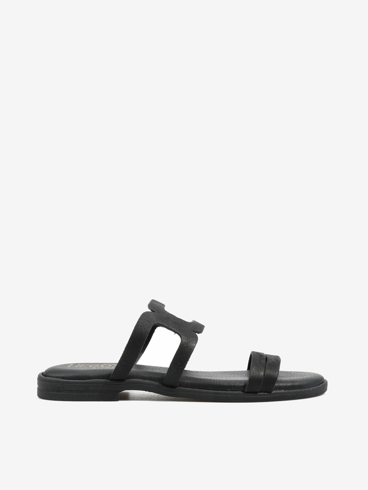 KLAPKI HEGO'S Milano CAPRI VITELLO NERO