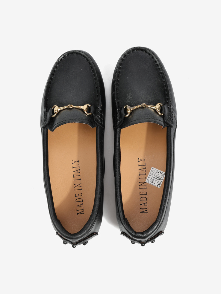 MOKASYNY HEGO'S Milano 108 PELLE NERO