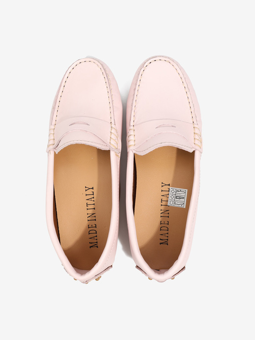 MOKASYNY HEGO'S Milano 102 PELLE ROSA