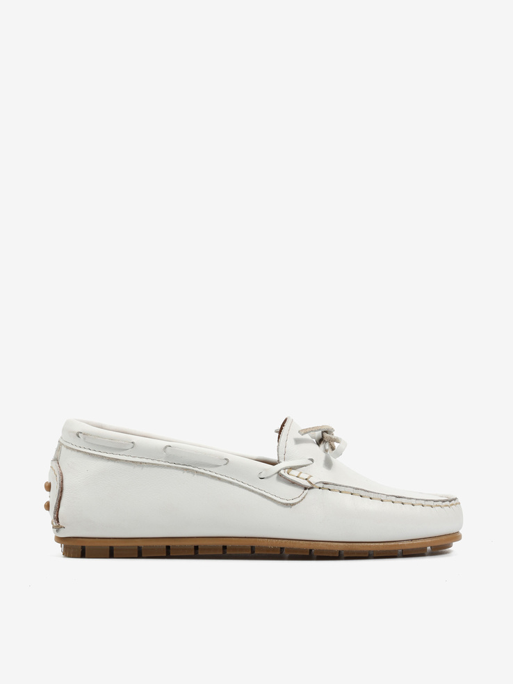 MOKASYNY HEGO'S Milano 101 PELLE BIANCO