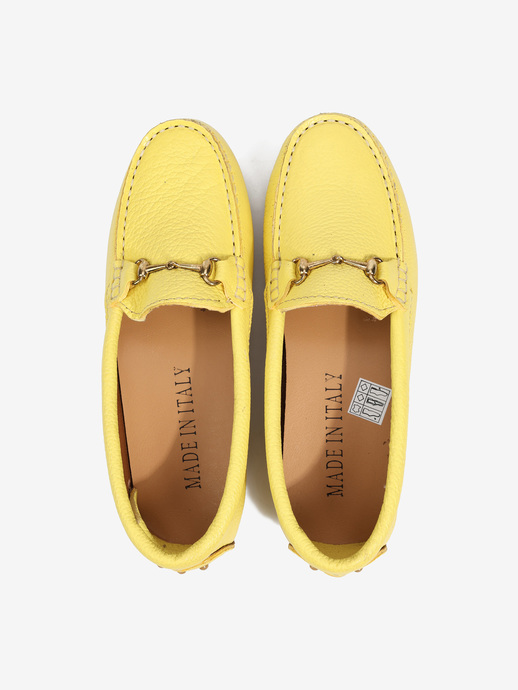 MOKASYNY HEGO'S Milano 108 BOTTOLATO GIALLO