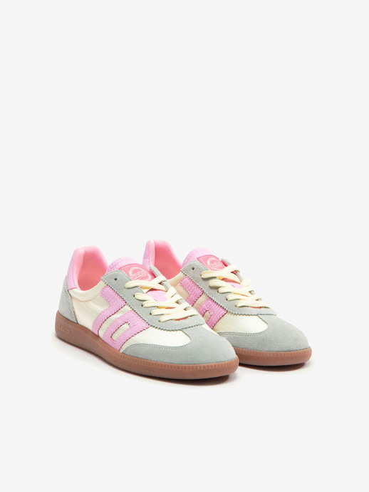 SNEAKERSY BACK70 GHOST C26-501 LT. YELLOW/GREEN/PINK