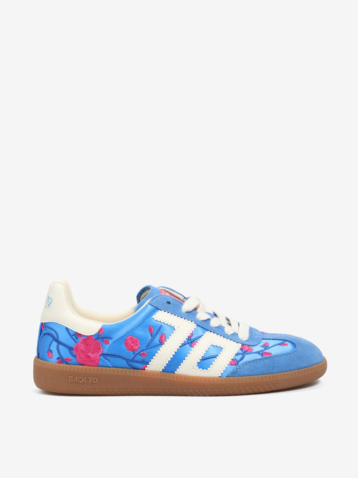 SNEAKERSY BACK70 GHOST C26-217 SATIN FLOWER F.BLUE