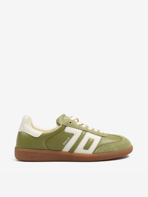 SNEAKERSY BACK70 CLOUD D26-11 NAPPA OLIVE