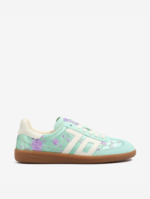 SNEAKERSY BACK70 GHOST C26-212 SATIN FLOWER AQUA