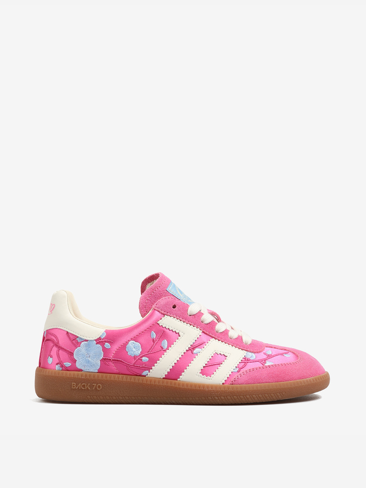 SNEAKERSY BACK70 GHOST C26-218 SATIN FLOWER FUXIA